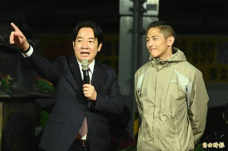壯闊台灣理事長吳怡農(圖右)表示,外稱賴總統所提「賴17條」讓台灣兵凶戰危,這是扭曲事實,社會韌性與國家安全是全民共同責任。(資料照)