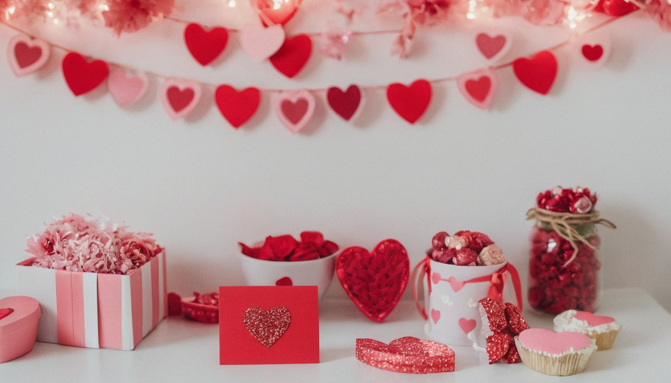 DIY Valentine's Day decorations