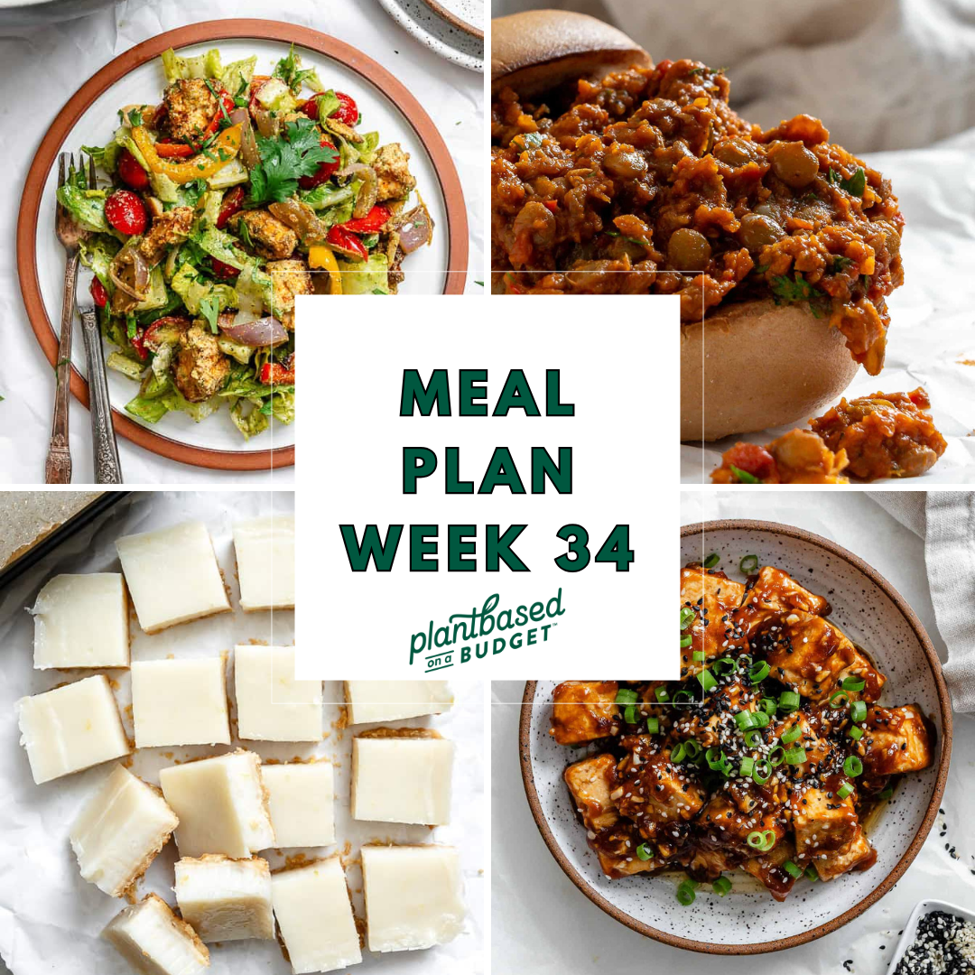 graphic for week 34 meal plan