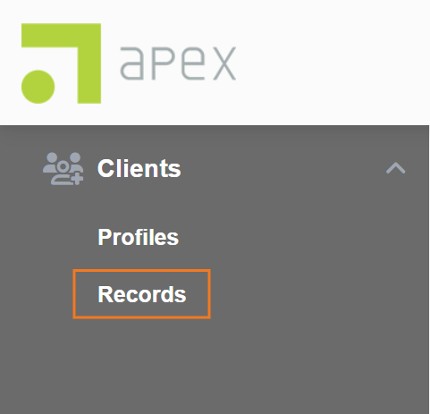 Screening clients - anonymous - client records
