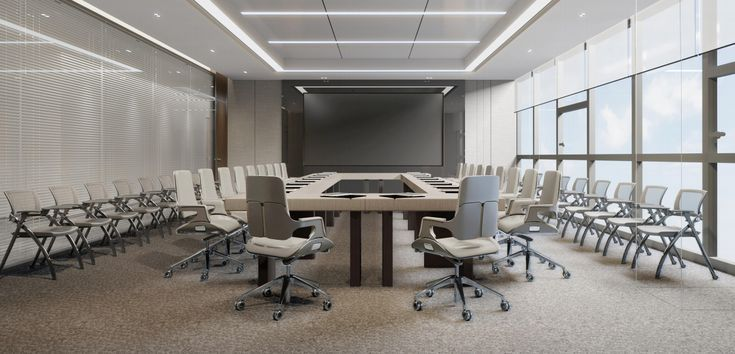 Modern boardroom