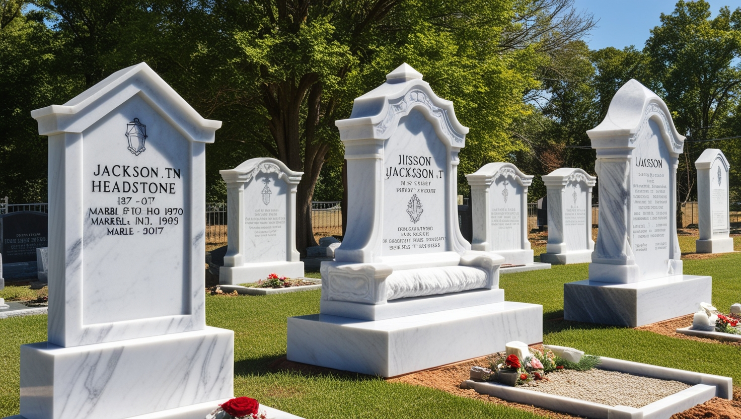 Marble Headstones in Jackson TN