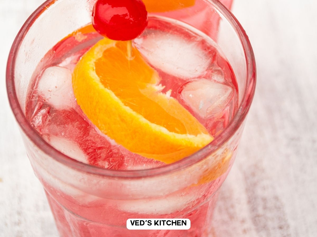 Shirley Temple drink recipe