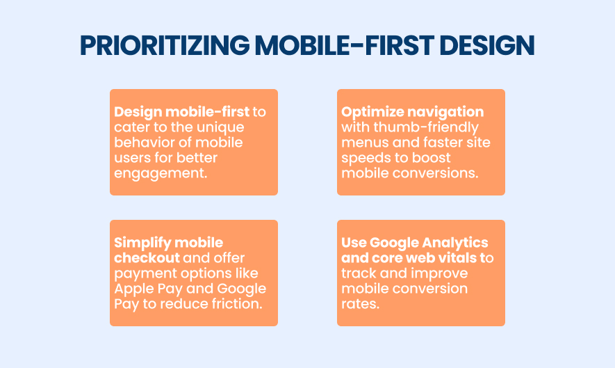 prioritizing mobile-first design