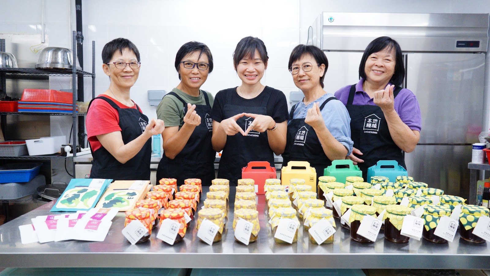 LoCoFARMS 設於沙頭角的工場以及製作團隊, Echo Asia Communications