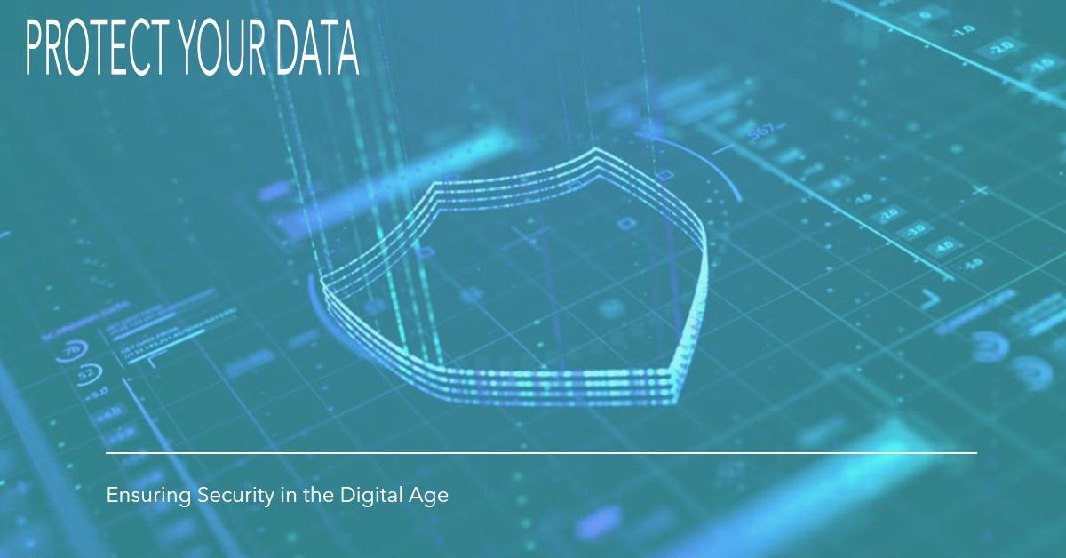 Cybersecurity measures protecting a business network.