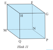 CHƯƠNG 3. HÌNH HỌC TRỰC QUAN CÁC HÌNH KHỐI TRONG THỰC TIỄNBÀI 1: HÌNH HỘP CHỮ NHẬT – HÌNH LẬP PHƯƠNG1. HÌNH HỘP CHỮ NHẬT Bài 1: Hình nào dưới đây có 6 mặt đều là hình chữ nhật? Đáp án chuẩn:Hình b Thực hành 1: Quan sát hình hộp chữ nhật ABCD.EFGH (Hình 4) và thực hiện các yêu cầu sau:Nêu các góc ở đỉnh F.Nêu các đường chéo được vẽ trong hình.Đường chéo chưa được vẽ là đường nào?Đáp án chuẩn:Các góc ở đỉnh F là: góc BFE, góc BFG, góc EFGCác đường chéo: BH, AG, CE.Đường chéo chưa được vẽ là: DFThực hành 2: Cho hình hộp chữ nhật ABCD. EFGH (Hình 4) có AD = 8 cm, DC = 5 cm, DH = 6,5 cm. Tìm độ dài các cạnh AB, FG, AE. Đáp án chuẩn:AB = 5 cm; FG = 8 cm; AE = 6,5 cm2. HÌNH LẬP PHƯƠNGBài 2: Vật nào sau đây có tất cả các mặt đều có dạng hình vuông?Đáp án chuẩn:Vật b Thực hành 3: Quan sát hình lập phương ABCD. A’B’C’D’ có: AB = 5 cm (Hình 8)Tìm độ dài các cạnh BC, CC’Nêu các góc ở đỉnh CNêu các đường chéo chưa được vẽ.Đáp án chuẩn:BC = CC’ = 5cm Các góc ở đỉnh C là: góc BCD, góc BCC’, góc DCC’Các đường chéo chưa được vẽ là: AC’ , A’CVận dụng: Trong hai tấm bìa ở Hình 9, tấm nào gấp được hình hộp chữ nhật, tấm bìa nào gấp được hình lập phương?Đáp án chuẩn:Hình a BÀI TẬP