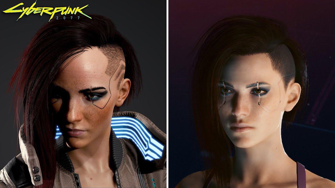 Cyberpunk 2077 - Character Creation - Patch 1.5 Original Female V (48  Minute Gameplay Reveal V)