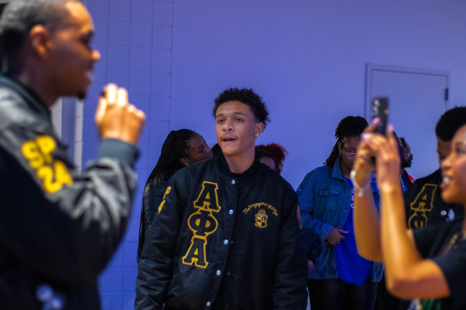 Many Greeks Organzations were present at the Wizard Game. Photographed by Justin Hudson 