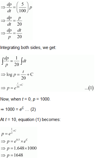 NCERT Solutions class 12 Maths Differential Equations