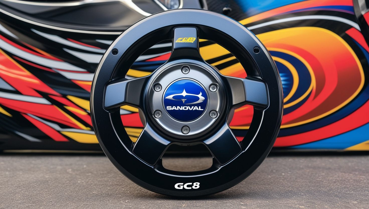 Sandivalsquick Release Steering Wheel Hub for GC8