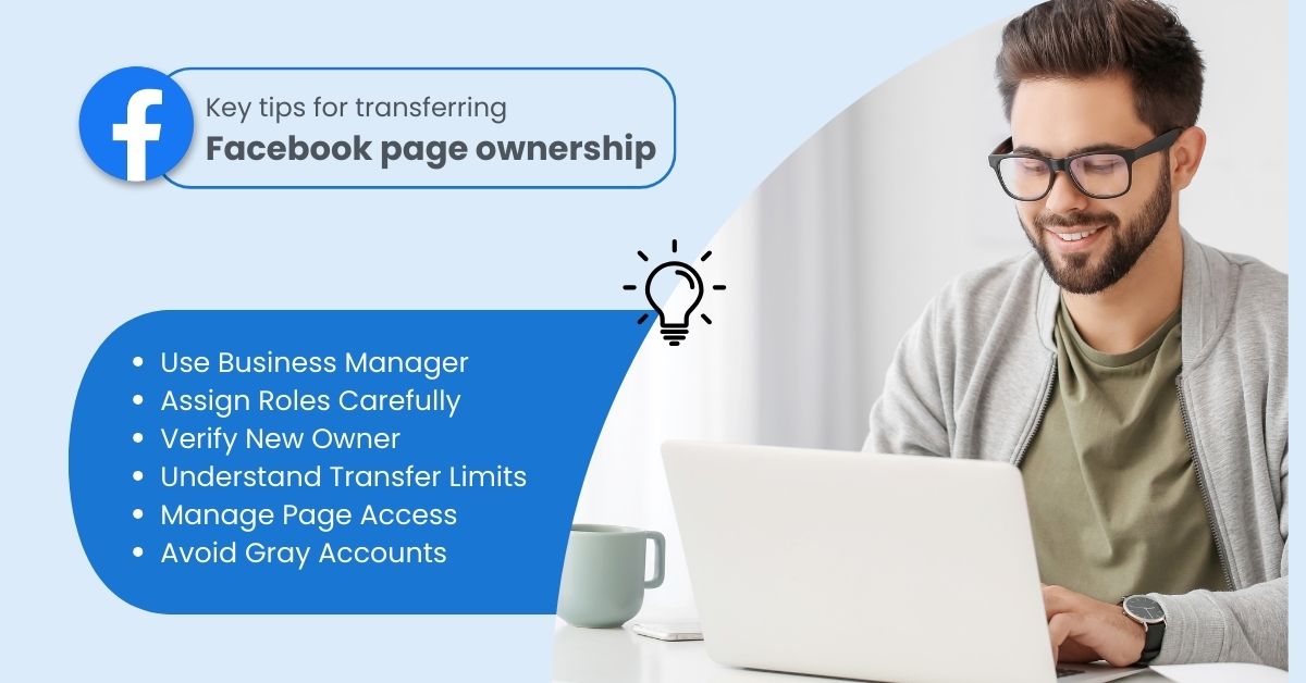 Considerations for transferring FB page ownership