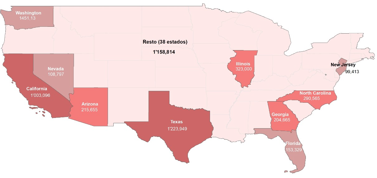 A map of the united states

Description automatically generated