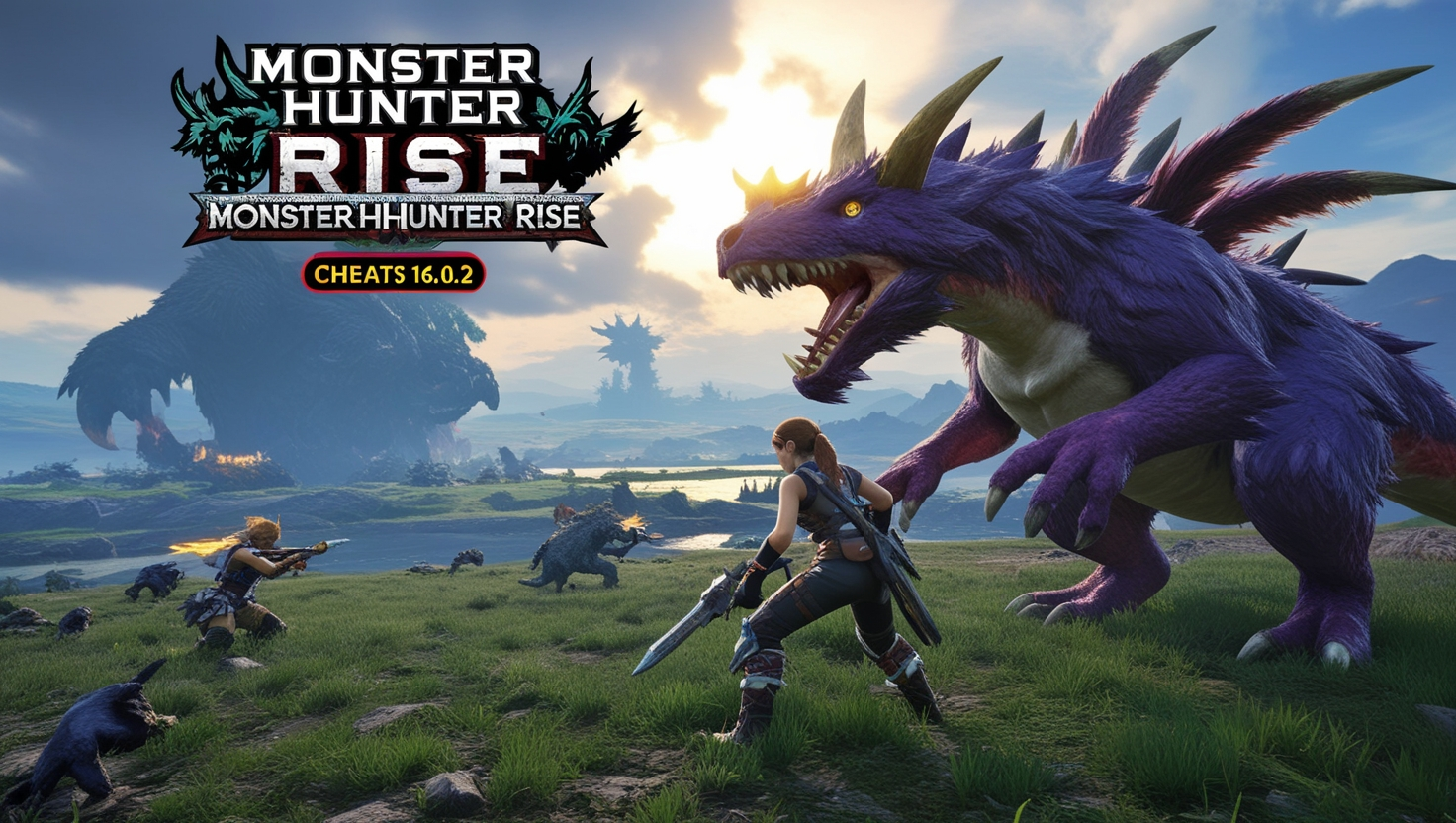 Monster Hunter Rise Nintendo Switch Cheats 16.0.2