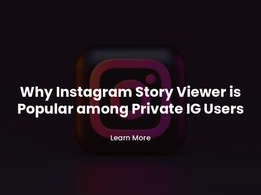 Why Instagram Story Viewer is Popular among Private IG Users