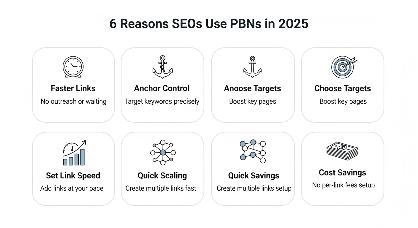 Top 6 Reasons Why SEOs still use PBN