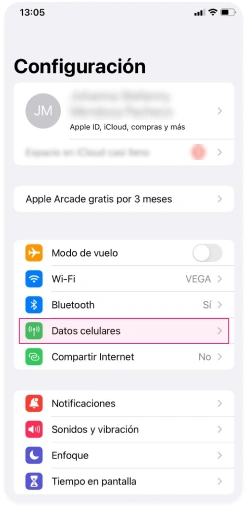 Activar en iPhone
