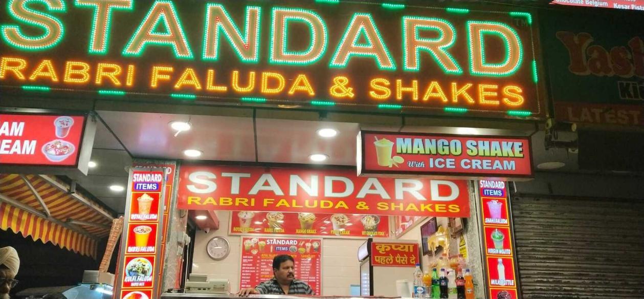 Standard Rabri Faluda And Shakes, Rohini - 8 Affordable Kulfi Faluda Places in Delhi