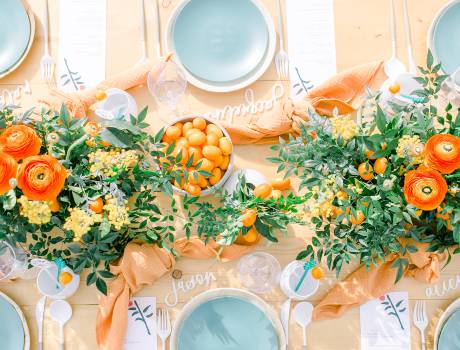 Spring baby shower idea: Kumquats