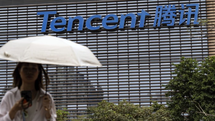 Tencent said its addition to the US list of companies linked to China’s military ‘is clearly a mistake’ © Qilai Shen/Bloomberg