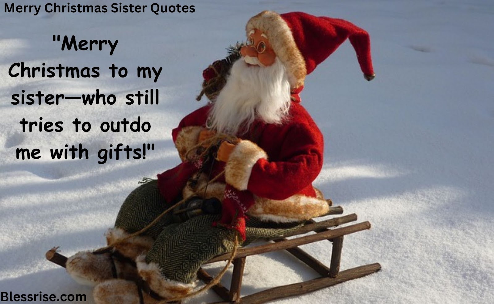 Sister Christmas Greetings