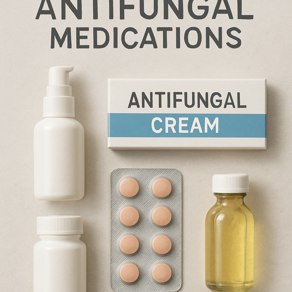 various antifungal medications