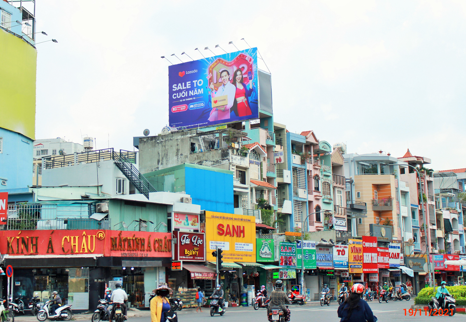 Pano ngã tư Thành Thái – Tô Hiến Thành