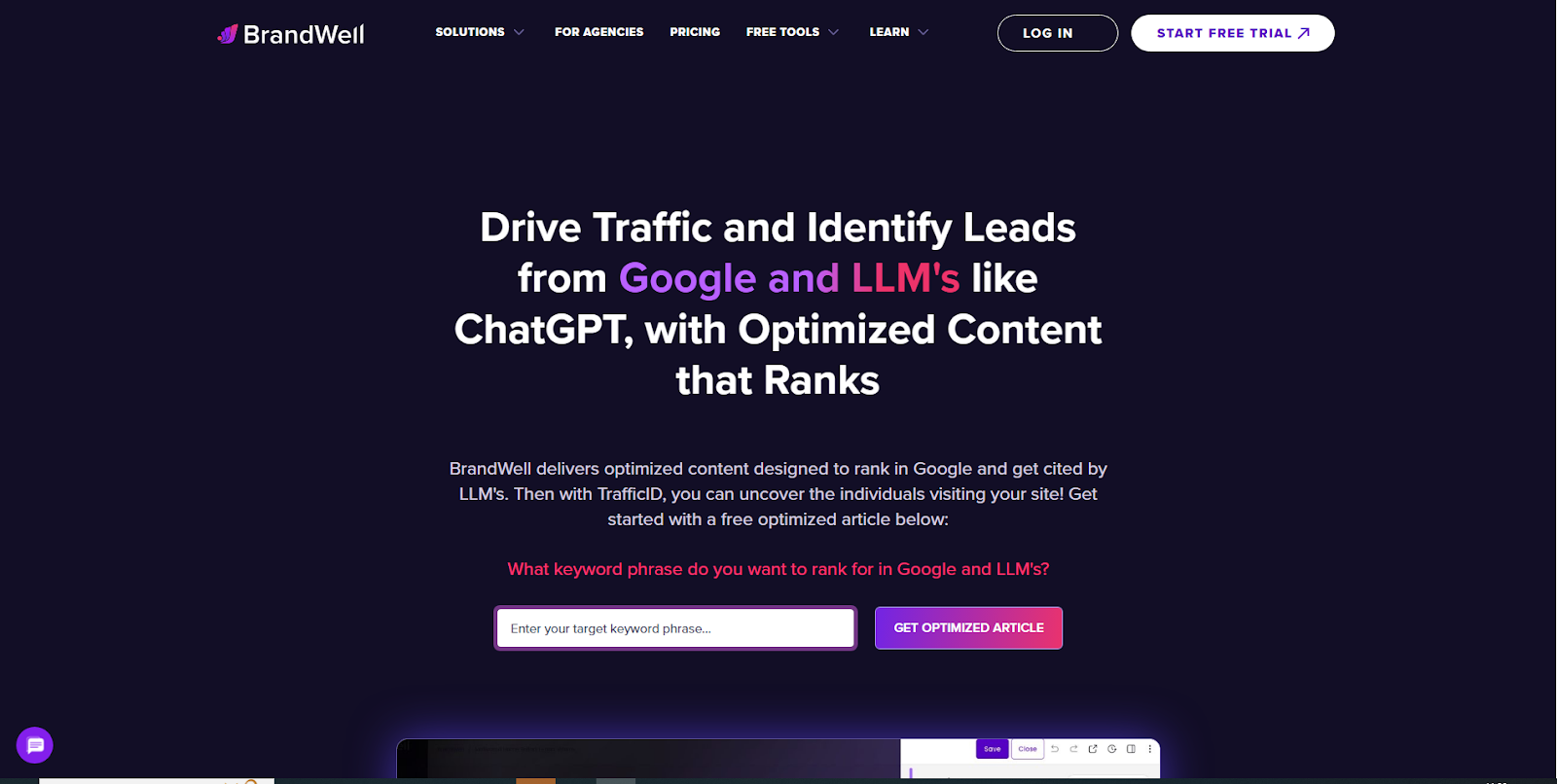 Brandwell AI tool