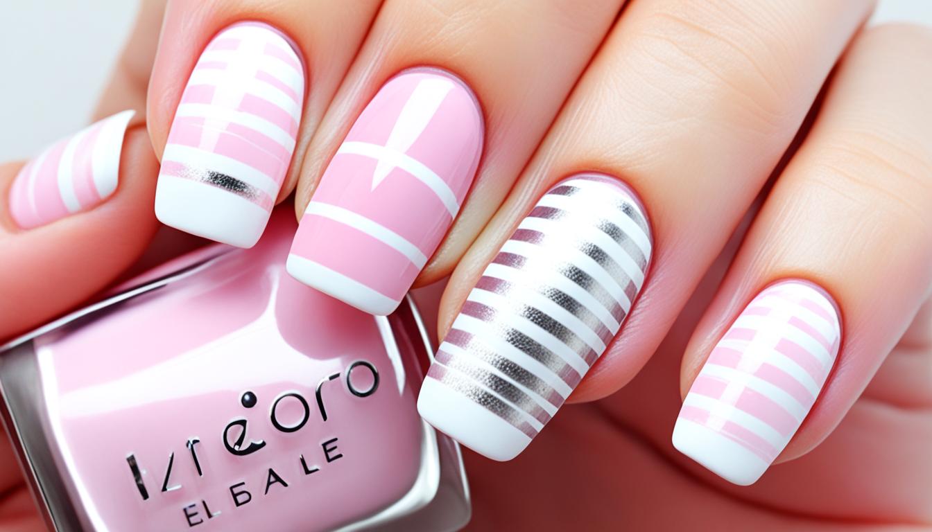 short trendy simple nail designs