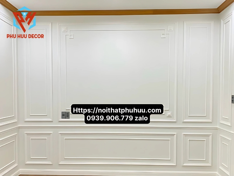 Các loại phào chỉ nhựa phổ biến tại Đồng Tháp