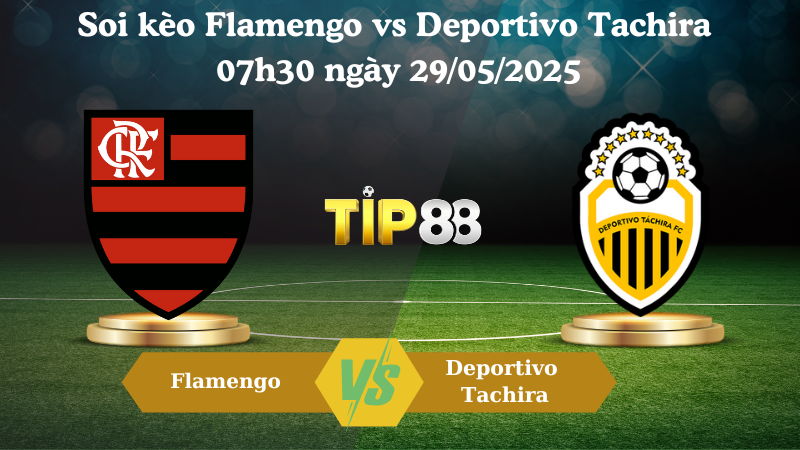 Soi kèo Flamengo vs Deportivo Tachira 07h30 ngày 29/05/2025