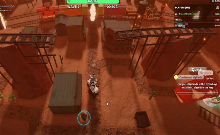Fallen Cowboy in Tower Defense Simulator