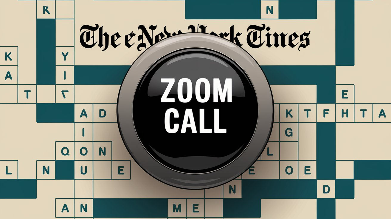 Zoom Call Button NYT