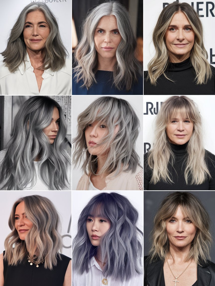 28. Hair Color Trends for Women Over 50
