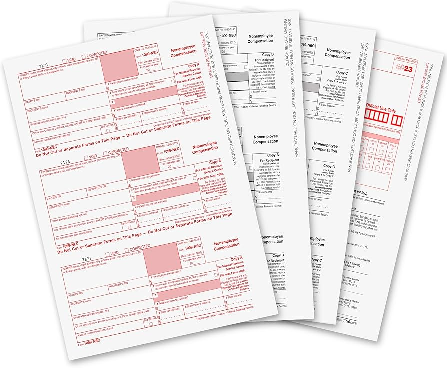 1099 NEC form