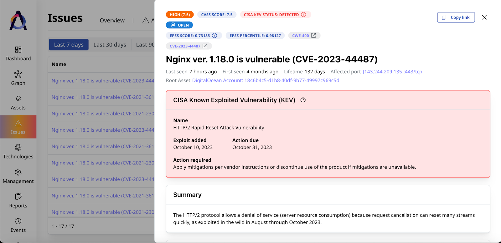 Detailed data about vulnerabilities listed in the CISA KEV Catalog