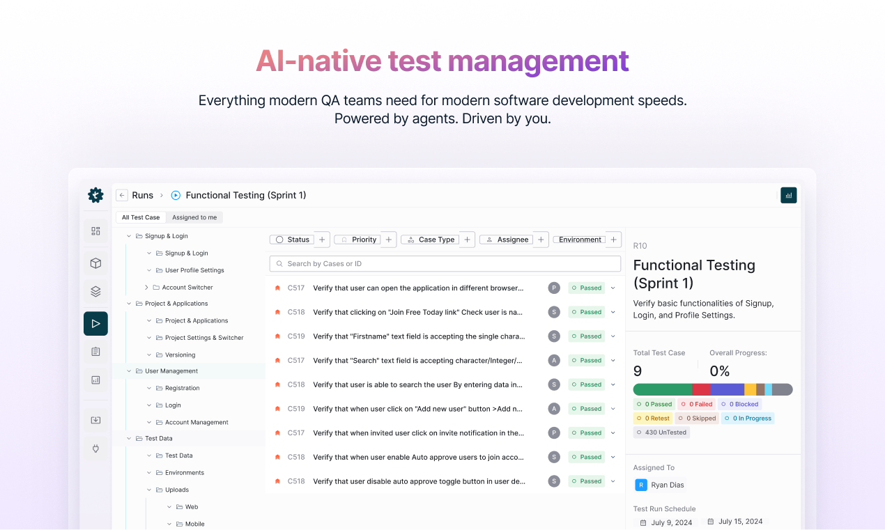 Test Management