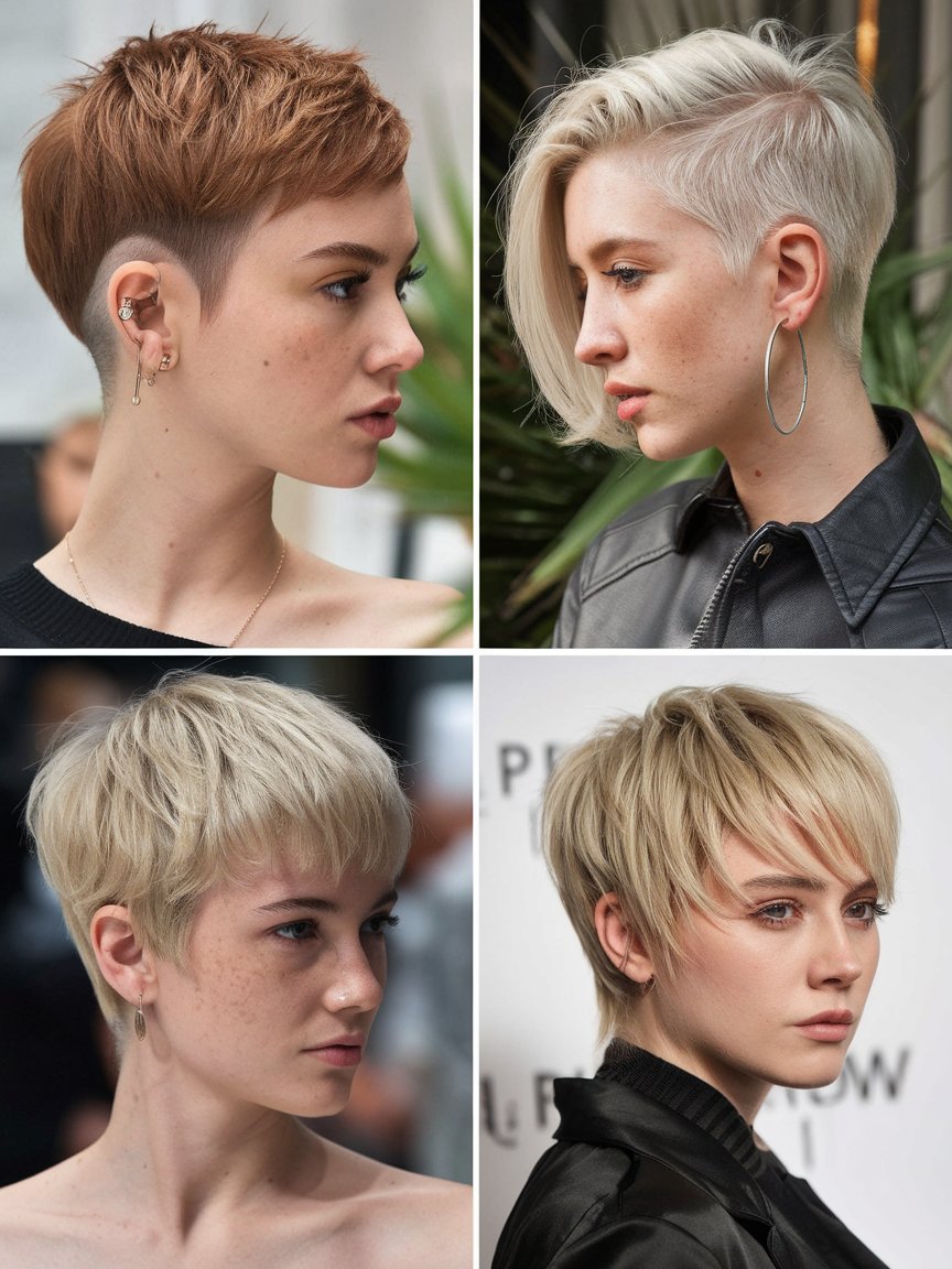 17. Pixie with Temple Undercut