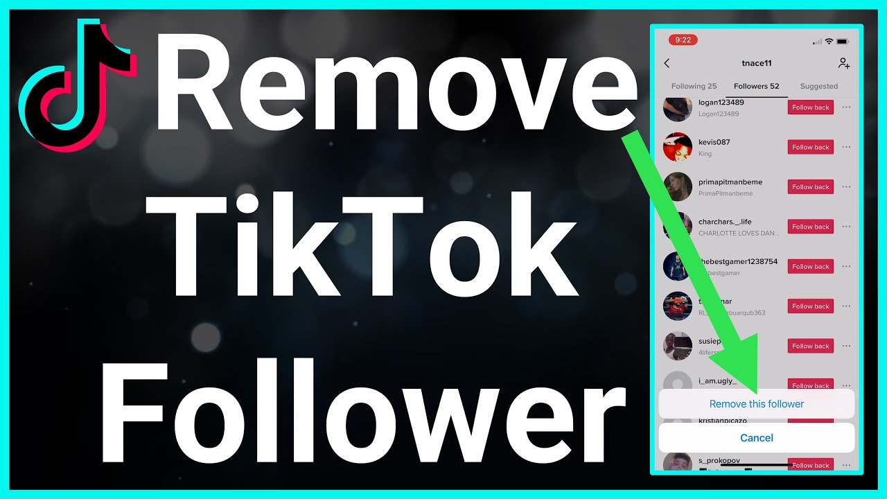 How to Remove Followers on Tiktok  