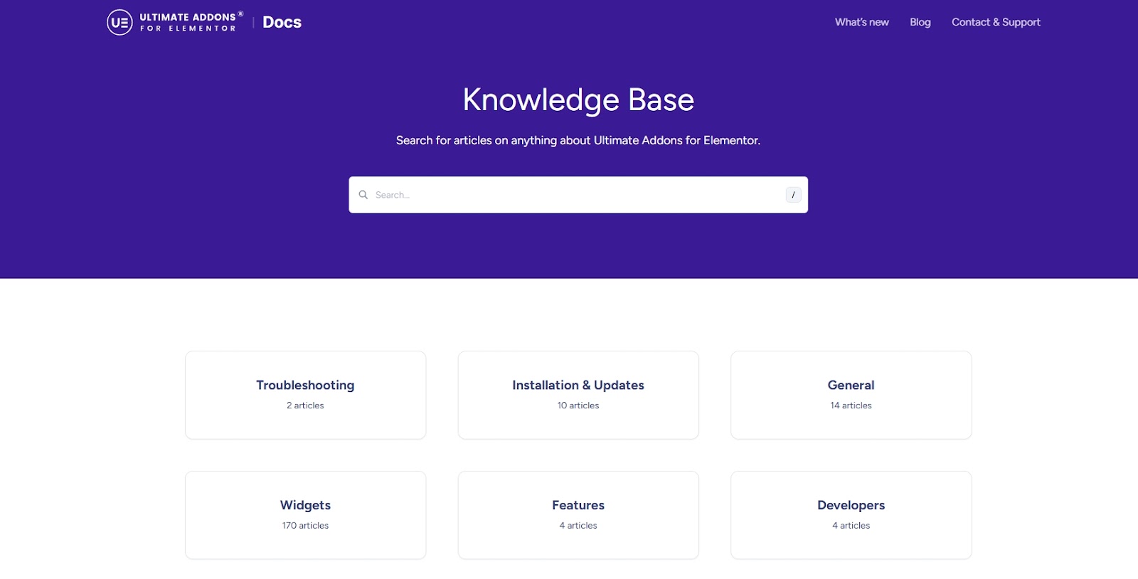 Customer Support and Documentation