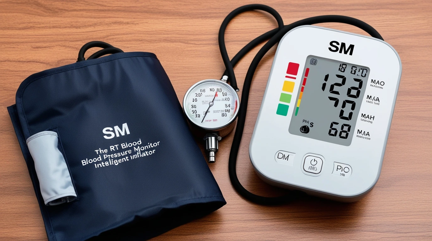 Sm the RT Blood Pressure Monitor With Intelligent Inflator