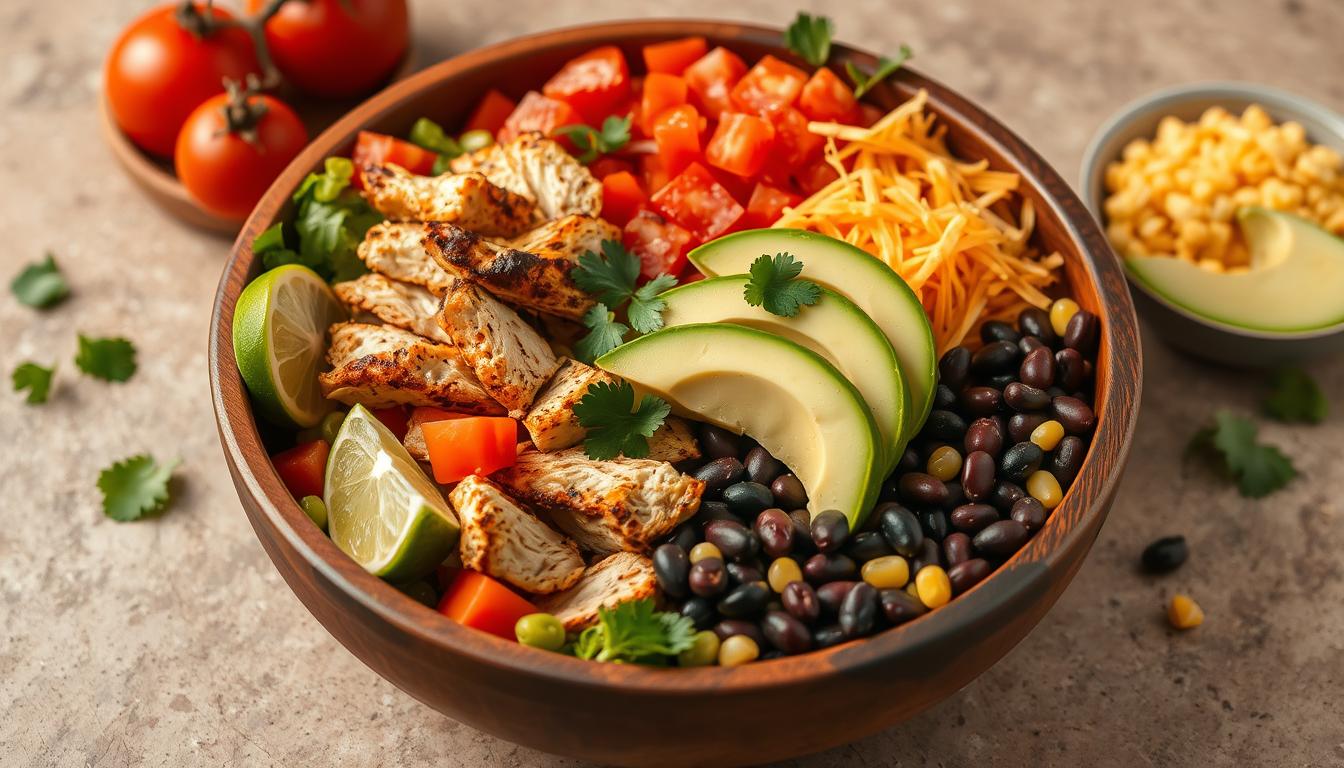 Chicken Taco Bowl Ingredients