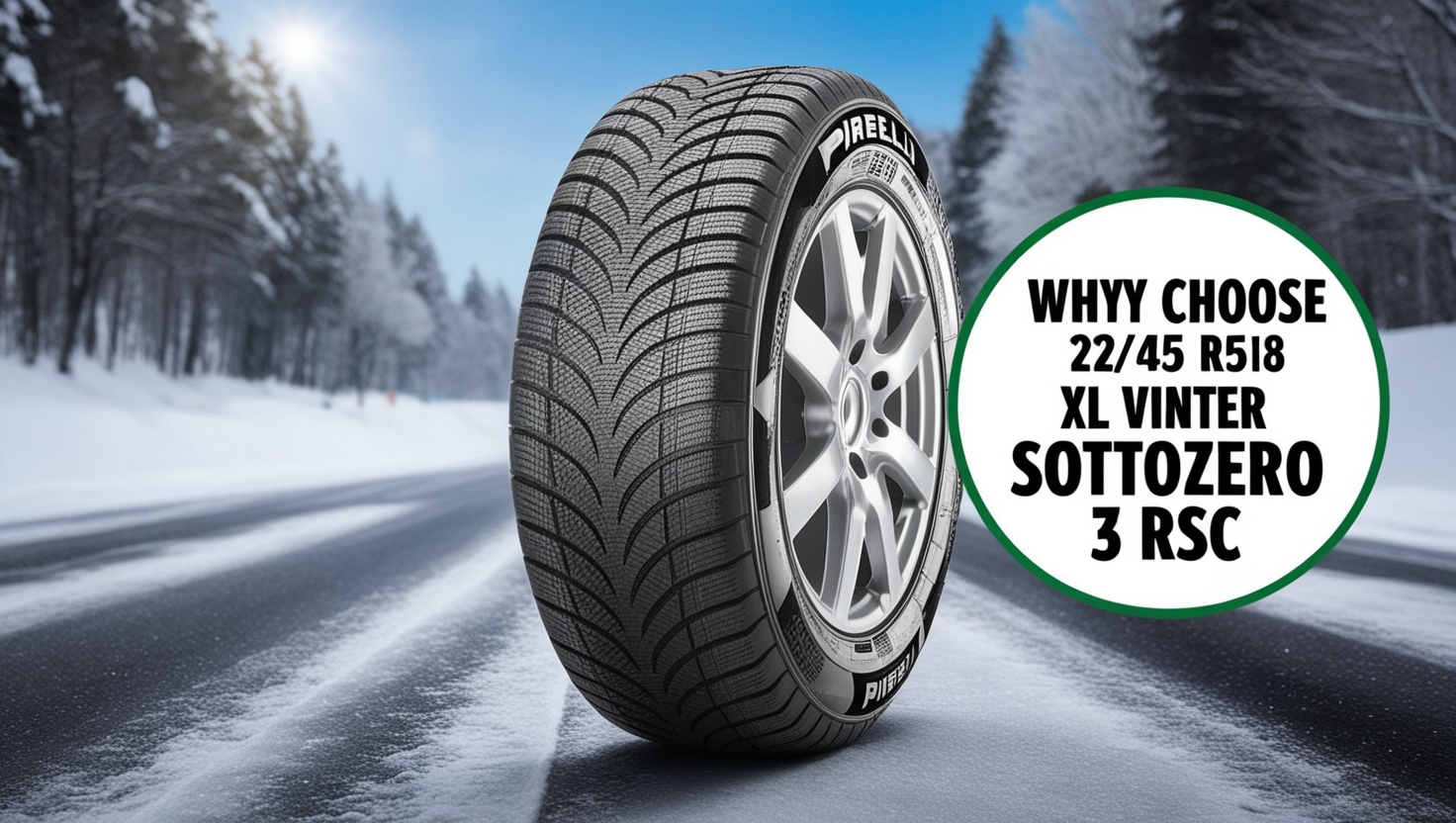 2x Pirelli 225/45 R18 95V XL Vinter Sottozero 3 RSC