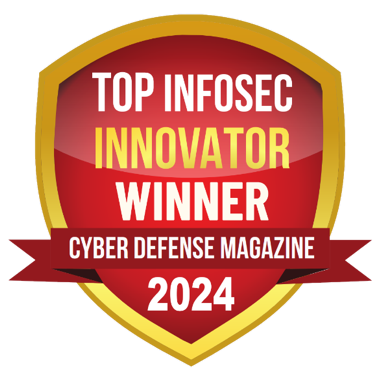 Award Badge for Cyber Defense Magazine's 2024 InfoSec Innovator Awards