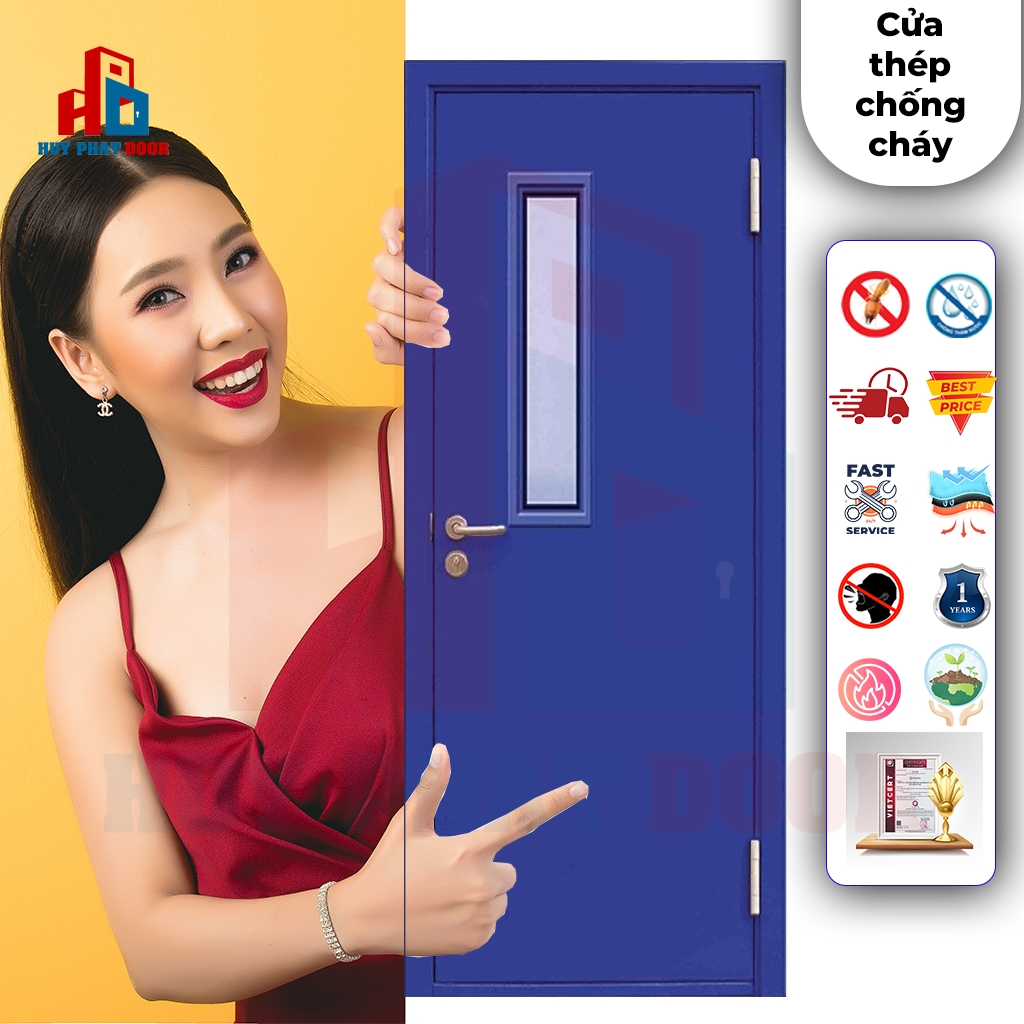 HUYPHATDOOR CUNG CẤP CỬA THÉP HÀN QUỐC CHỐNG CHÁY BẢO VỆ GIA ĐÌNH BẠN