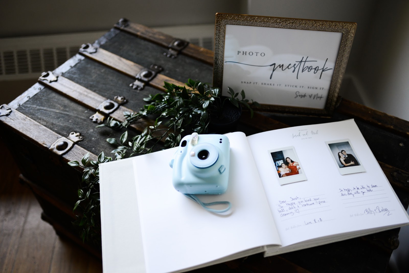 Instax Pictures Guestbook