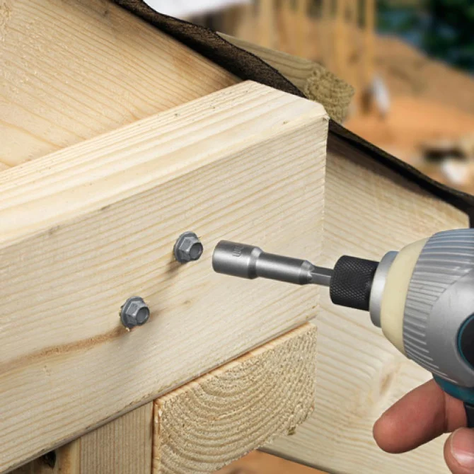Ứng dụng vít gỗ đầu lục giác
