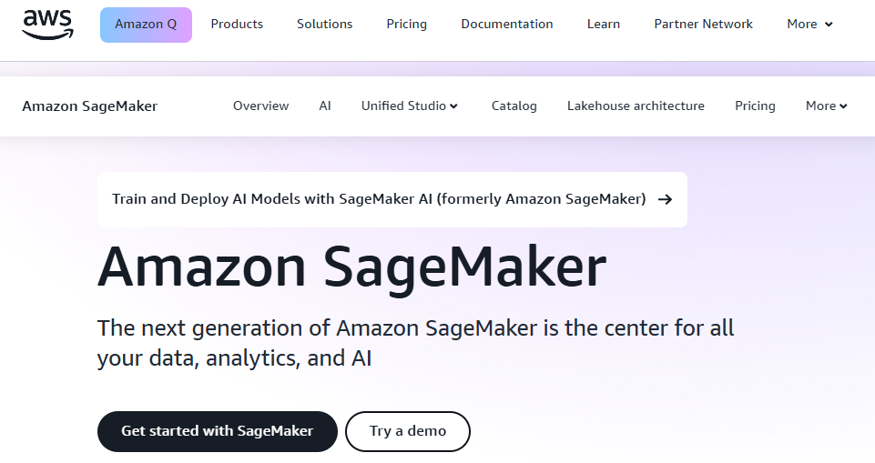 Amazon SageMaker