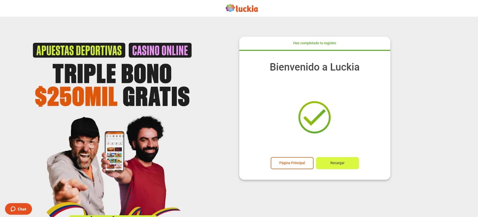 Luckia registro 5