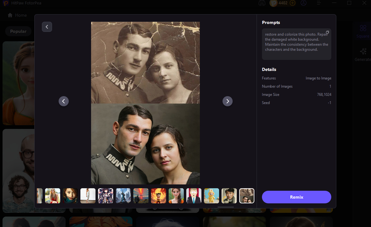 vintage wedding photos via Hitpaw
